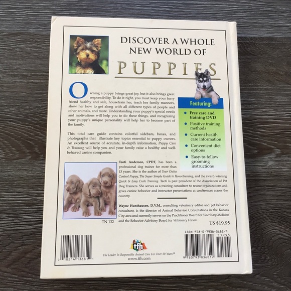 Dog Care and Training Terra Nova Book with DVD - Picture 2 of 4